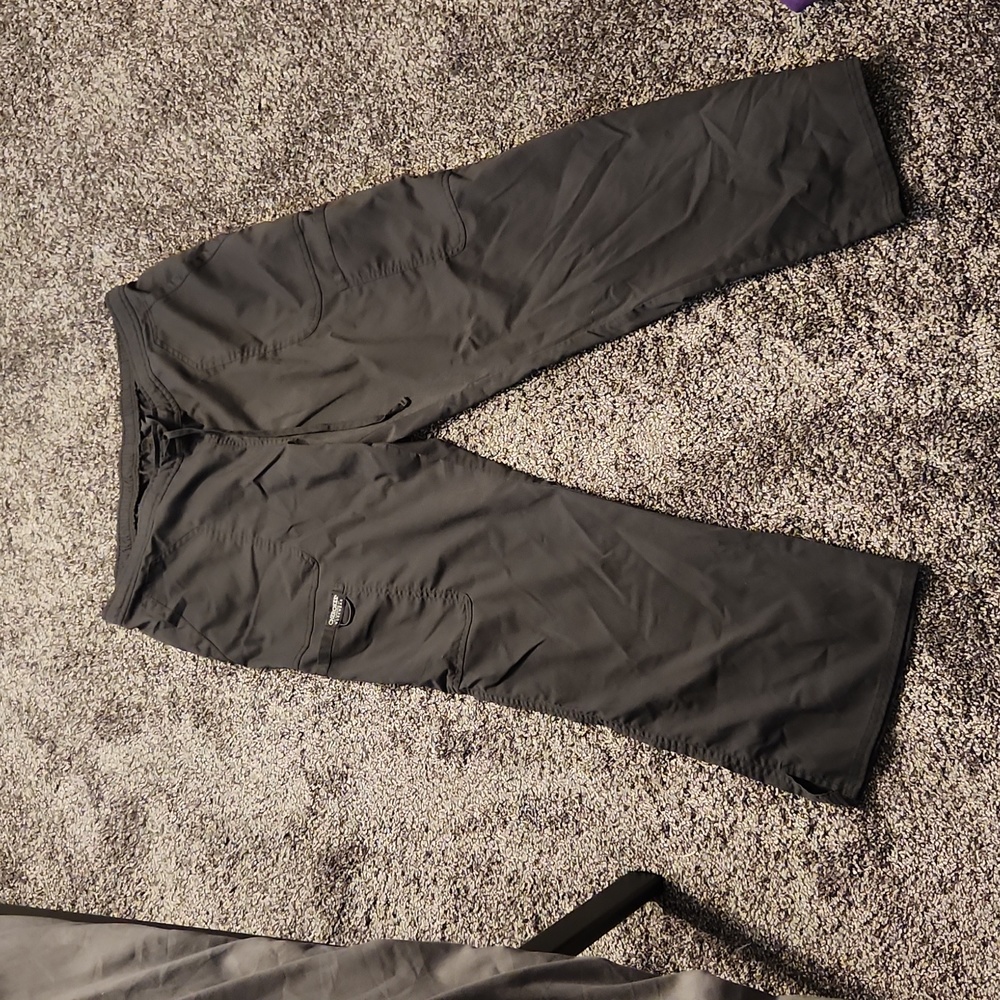 Cherokee dark gray large petite scrub pants